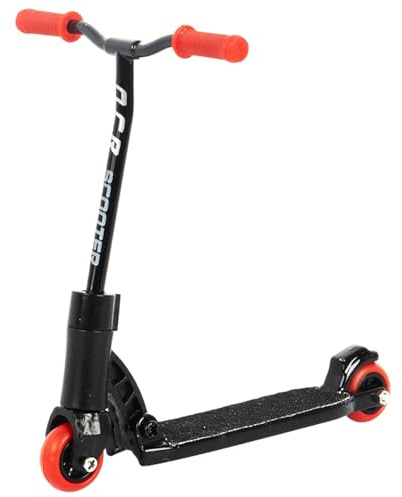 Fingerboard Scooter | Hopfällbar Bordsprydnad | Fick-Fingerboard Leksak | För Barn Tonåringar Vuxna Samlare Kontor Sovrum Studierum Vardagsrum Bokhylla Visningsskåp Nattduksbord