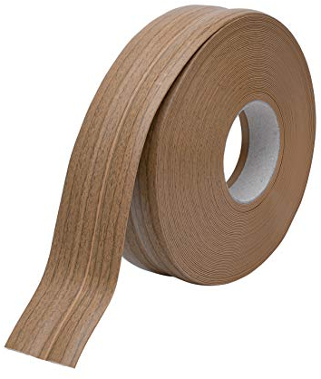 Weichsockelleiste aus PVC - 32x23mm - selbstklebend - 25m Rolle - Nussbaum