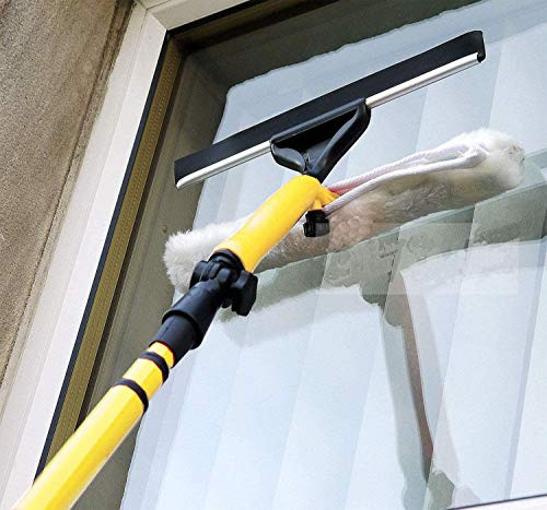 FlickBuyz- 3.5m Telescopic Kit Window Cleaner Removable Squeegee Extendable Conservatory Window Cleaner
