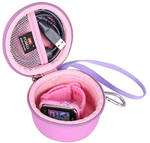 FBLFOBELI Carrying Case Compatible With VTech KidiZoom Smartwatch DX3, DX2, Gizmo Watch/Watch 2 and Little Tikes Tobi/Tobi 2 Robot Smart Watch for Kids (Case Only)