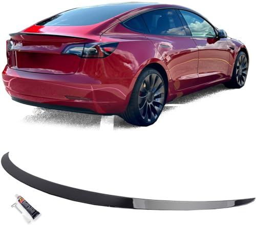 Heckspoiler Lippe Performance Schwarz Glanz passt für Tesla Model 3 ab 2017
