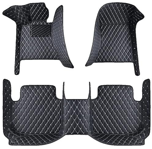 YIBAJIO Custom Auto FußMatten,für KIA Sorento(5seats) 2006-2008 PU Leder Auto Fußmatten Automatten Allwetter Leder Vorne Hinten Automatten Auto Matte Car Mats,B