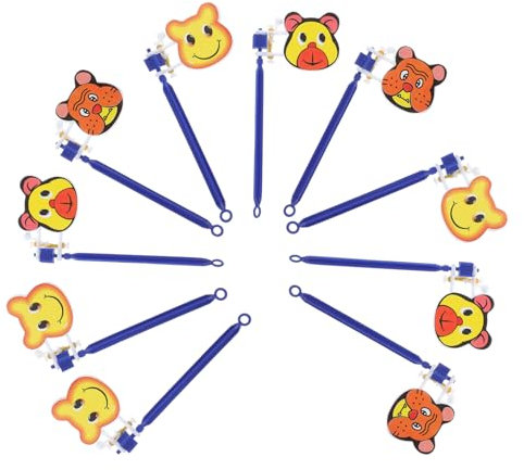 WOONEKY 10stücke Handklatscher Für Mädchen Bunte Lärmmacher Für Partys Kreative Spielzeuge Mit Cartoon-Design Festlichkeitsgestaltung Für Feiern Und Sportevents
