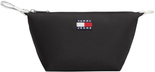 Tommy Jeans Damen Kulturbeutel Daily mit Schlaufe, Schwarz (Black), Einheitsgröße