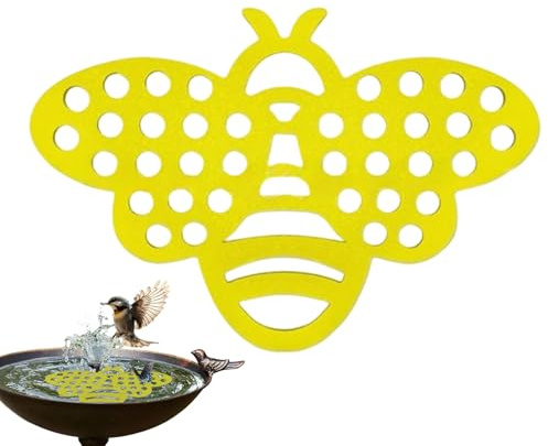 Station Flottante pour Abeilles,Bol d'eau Flottant en Mousse EVA pour pollinisateurs,Distributeur de Nourriture pour Abeilles - pour Jardin, terrasse, extérieur, Balcon, Ferme, Parc, Cour arrière