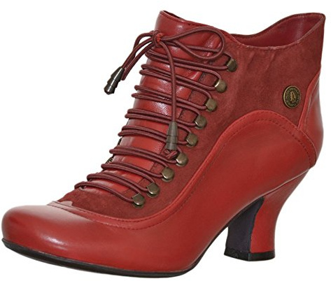Hush Puppies Women's Vivianna Ankle boots, Red, 7 UK