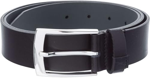 BRAX Herren Vollrindsleder Uni Klassisch Sportiv Gürtel (1er Pack)