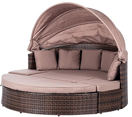 Merxx Relaxinsel Sonneninsel Mulifunktion Liegemuschel