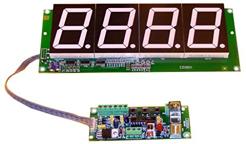 CEBEK - Temporizador Digital Programable Hasta 99 Horas, 59 Minutos Y Salida Relé 12V.Display 2.5 I-203.2