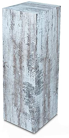 STEMA Seyfried Dekosäule innen/außen, Säule/Podest/Sockel in 3 Größen (Vintage Nr. 3, Innensäule 100x33x33 cm)