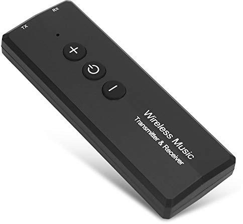 Receptor transmisor Bluetooth 5.0, Adaptador de Audio de Alta fidelidad inalámbrico 3 en 1 con Salida estéreo AUX de 3.5 mm, Adaptador Bluetooth 5.0 EDR para televisores, MP3, Reproductores de CD