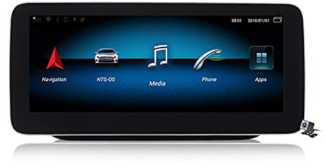 Pantalla Blu-ray de 10.25/12.5 pulgadas Android 10 estéreo de coche para Mercedes Benz Clase B W245 W246 2011-2019 integrado Carplay DSP compatible con radio de coche multimedia CD DVD/navegación