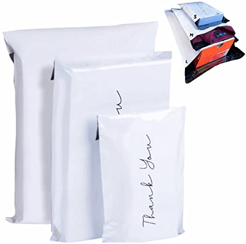 Vinted - Busta di plastica di spedizione per pacchi - x50 - Alta qualità - Borsa thank you - Custodia protettiva opaca - imballaggio per spedire cartone, vestiti, libri, scarpe
