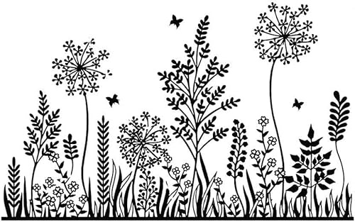 Stanzschablonen für Kartenherstellung, Motiv: Blume, Gras, Baum, Schablonen für Bastelarbeiten, Scrapbooking, Fotoalbum, dekorative Prägepapier-Stanzformen für Kartenherstellung, Vorlage