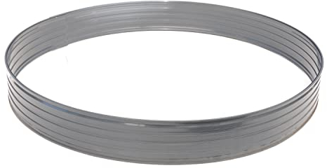 Baumring aus Alu Höhe 140 mm Durchmesser 1.2 m | Baumumrandung | Pflanzringe | Beeteinfassung | Rasenkante