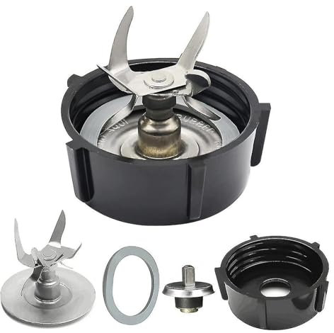 Accessorio per Frullatore Testina Taglio del Frullatore Guarnizioni Tenuta Tappi Base per Caraffa Componente Ricambio per Frullatore per Frullatore