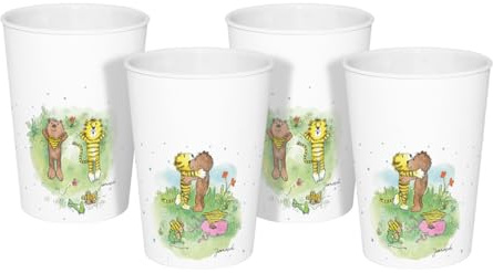 Trinkbecher Janosch Kids 4er Set 330ml PP
