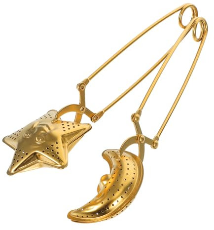 COLLBATH 2 Pezzi Colino Per Tè in Acciaio Inossidabile Filtro Per Foglie Di Tè Con Manico Senza Residui