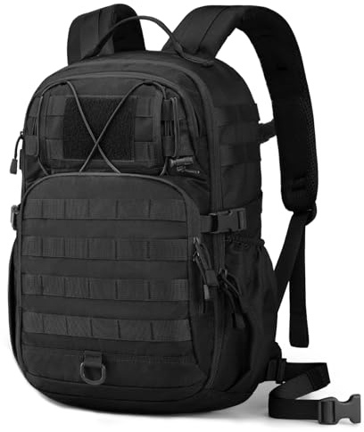 HALOVIE Sac à dos Tactique Militaire 30L, Ultraléger Sac à dos de Randonnée Sac Crossfit pour Voyages Excursion Camping Pêche