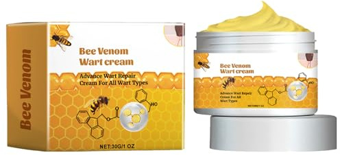 Mnozreo Crema Removedora De Verrugas,Verrugas Corn Remover,Unidades Removedor de Verrugas Seguro,Quitar Marcas de Piel,Crema para Eliminar Verrugas,30G