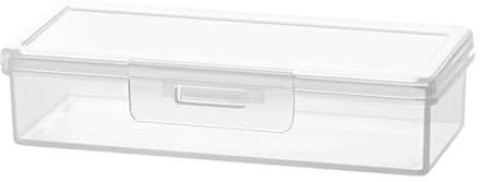 Zetqhuu Contenedor de, soporte portátil para bastoncillos de algodón, recipiente de algodón transparente, caja de almacenamiento portátil