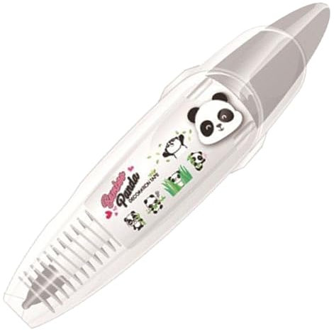 Nybhyjka Bolígrafos decorativos tipo prensa de animales, bonitos bolígrafos con diseño de animales para mujeres, cinta correctora estética, suministros de pintura para estudiantes de trabajo