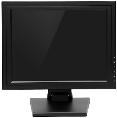 CUSANSK 15 Inch Touch Screen Monitor, 1024x768 High Res LCD Touchscreen Monitor with USB Touch Screen for Retail,Restaurant, Shopping Mall and Commercial Center