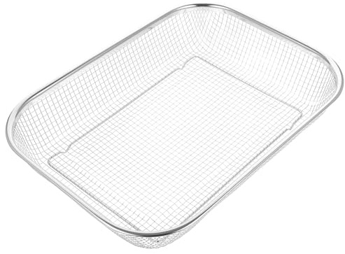 jojofuny Colino per Frutta in Acciaio Inossidabile Grande Cestello a Rete Multifunzione per Uso Domestico Colino per Verdure Drenaggio Rapido per Cucina e Campeggio