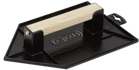 KS Tools 144.0530 Taloche noir pointue Plateau alvéole Manche bois 27 x 18