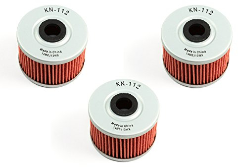 Ölfilter Set 3 Stück K&N KN-112 für Gas Gas Hon da Kawasa ki Mash Polar is Suzu ki