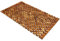 DEUBA® Badvorleger Badematte Holz 80 x 50 cm FSC-zertifiziertes Akazienholz Rutschhemmende Gummistopper Holzteppich
