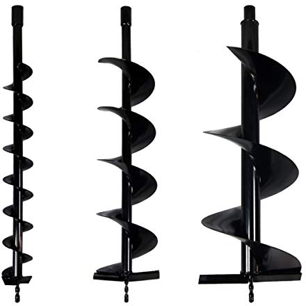 GT GARDEN Set di Punte Ø 80 + 150 + 250 mm per trivella Termica