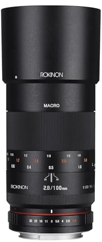 Rokinon 100mm F2.8 ED UMC Full Frame Telephoto Macro Lens for Pentax Digital SLR Cameras