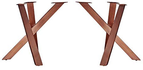 Sit Möbel Tischgestell, Tops & Tables, Eisen, antikbraun,
