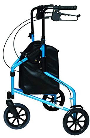 Lumex 3 Wheel Cruiser - Lightweight & Narrow Three Wheel Walkers for Seniors & Tight Spaces