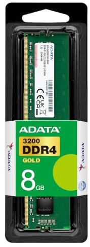 ADATA 8GB, DDR4, 3200MHz (PC4-25600), CL22, DIMM Memory