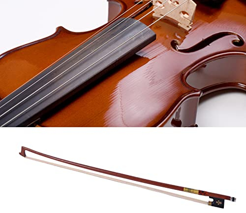 Restokki Geigenbogen Violine Geigen bogen Kohlefaser Carbon Bow Schwarzes Rosshaar, Geigenbogen Violine Geigen bogen Geigenbogen 4/4