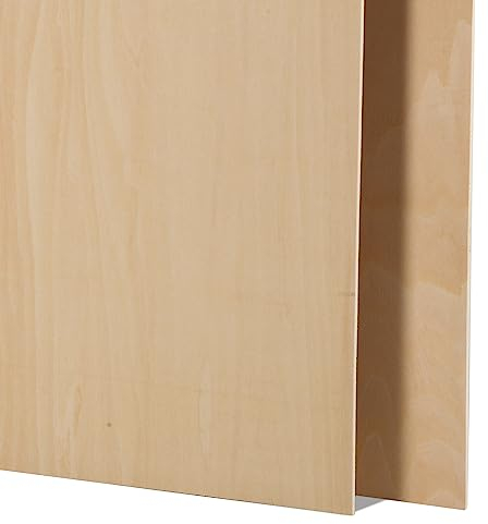 ATOMSTACK Maker 10 Stück A3 Sperrholzblätter, 420 x 297 x 3 mm, Lindenholz, 3 mm Stärke (+/- 0,2 mm) für Lasergravur, DIY-Heimdekoration, Kunst, Laserschneiden, Schablonen