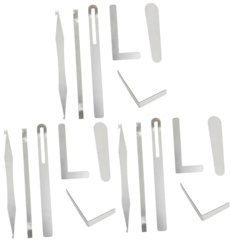 Toyvian 3sätze Saxophon Reparaturset Teiliges Werkzeug Für Holzblasinstrumente Inklusive Zangen Und Pogo Pin-haken Für Einfache Wartung Von Saxophon Klarinette Und Flöte