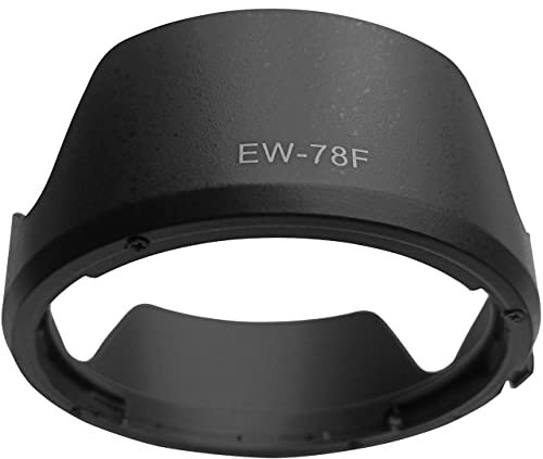Pare-soleil EW-78F pour objectif Canon RF 24-240 mm F4-6.3 USM sur appareil photo EOS R6 R5 RP R (pour accessoires), pare-soleil d'objectif HUIPUXIANG 72 mm