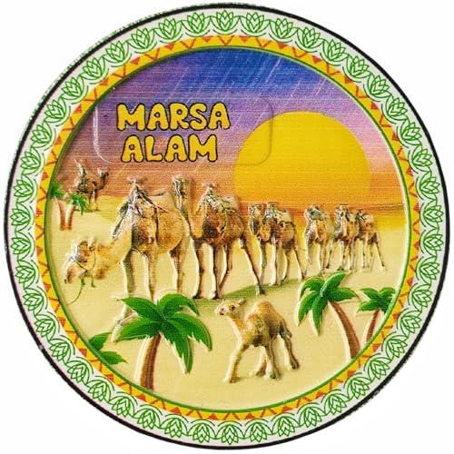 Marsa Alam Ägypten Kühlschrankmagnet Reise Souvenir Kühlschrank Dekoration Magnet 3D Aufkleber Handwerk