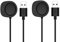 Blueshaweu Cable de carga compatible con Amazfit T-Rex 3, cable cargador cargador estación de carga compatible para Amazfit T-Rex 3 Outdoor Smartwatch 48 mm (negro + negro)