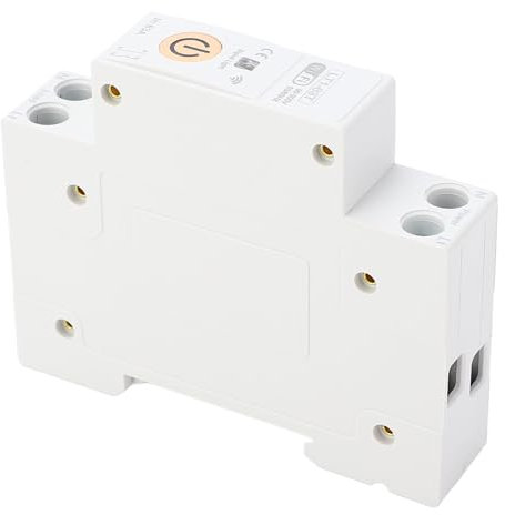 Interruttore Automatico WiFi, Interruttore Dimmer Timer Touch con Controllo Vocale, Accensione/spegnimento su Guida DIN 63A per Casa Intelligente con APP, Installazione Semplice