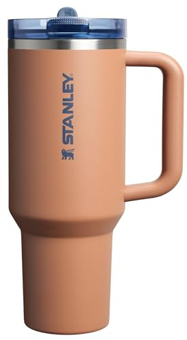 STANLEY Quencher ProTour Flip-Top Straw Tumbler with Leak-Proof Lid 40 oz (1.2 l) | Built-in Straw and Handle | Drink Holder-Compatible for Travel | Insulated Stainless Steel Tumbler |