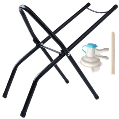 Porta bottiglie d'acqua – Supporto pieghevole per brocca d'acqua con beccuccio e manico, organizer | Portabottiglie portatile, soluzione compatta per casa, viaggi, ufficio e fuori
