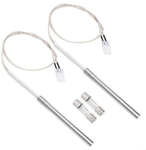 Zündlösung, Hot Rod Kits für Holzpellet-Grills mit Sicherungen, geeignet für verschiedene Modelle wie Grills, 2 Stück