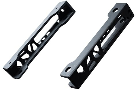 LABS. Soporte de Pared para Tablet y Ordenador bajo Escritorio con Acceso a Puertos – Almacén Multifunción para Portátil, Tablet y Teclado | Organizador de Escritorio Ahorra Espacio | Fácil Montaje