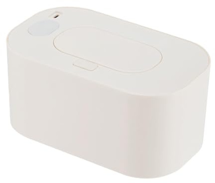 Chauffe-Lingettes Portable Distributeur à Capacité | Distributeur de Lingettes Humides à Température Constante Pour Maison Voiture Soins Bébé Table à Langer Chevet Rangement
