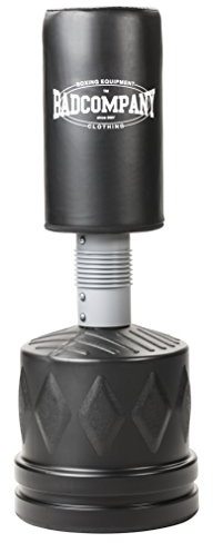 Bad Company Standboxsack I Freistehender höhenverstellbarer Boxsack aus Kunstleder mit Ständer I BCA-70