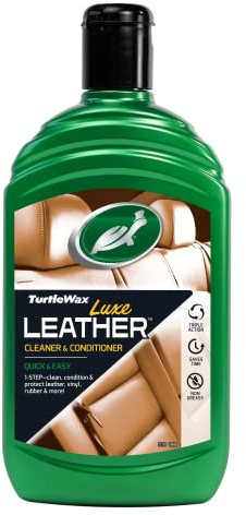Turtle Wax 51793 Luxe Leather Car Seat Upholstery Cleans, Restores & Protects Car Interior 500ml